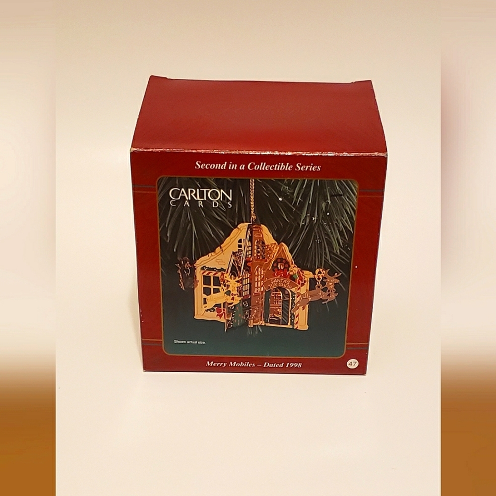 Carlton Cards Collectable Ornament- Merry Mobiles - 1998